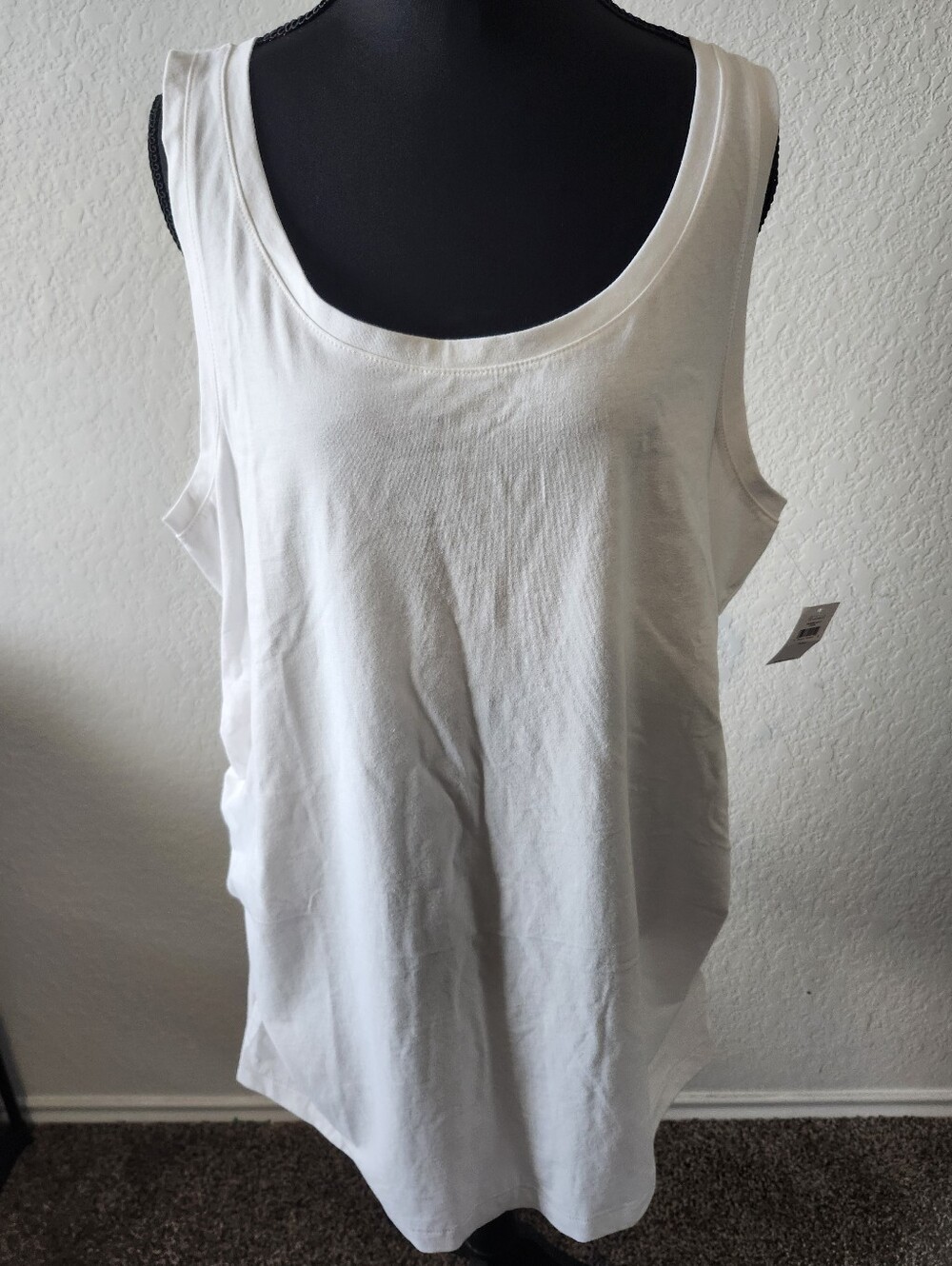 Love By Gap Size XXL White Maternity Tank